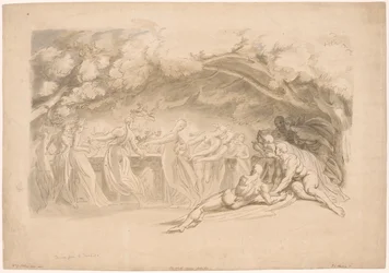 Nymfernes dans, fra Stormen