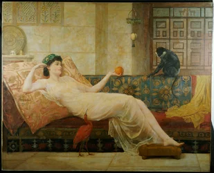 En drøm om paradis, 1889