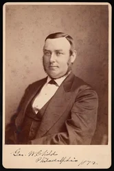 Portræt af George William Childs 1829-1894, 1872.