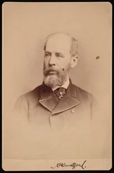 Portræt af uidentificeret mand, oktober 1876.