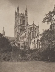 Gloucester Cathedral fra sydøst