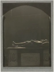 Westminster Abbey, grav af Sir Georges Villiers d. 1605, ca. 1900.