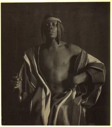 Den etiopiske høvding, 1897, trykt ca