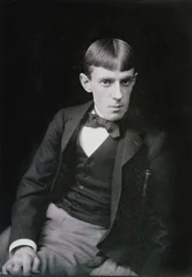 Portrætfotografi af Aubrey Beardsley (1872-98) af Frederick Hollyer (1837-1933)