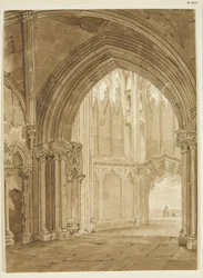 Interiør af North Porch of St Mary Redcliffe