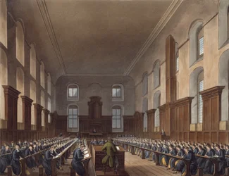 Forfatterskolen, Christ Hospital, fra Ackermanns 