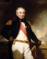 Admiral Sir Robert Stopford (1768-1847), begyndelsen til midten af det 19. århundrede (olie på lærred)