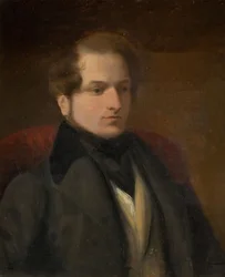 Portræt af Samuel Rostill Lines, begyndelsen af det 19. århundrede.