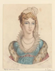 Portret af Anna Paulowna Romanowa