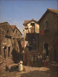 En gade i Gerano