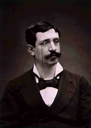 Henri Benjamin Constant de Rebecque (1767-1830) fra "Galerie Contemporaine", ca. 1874-78 (s/h-foto)