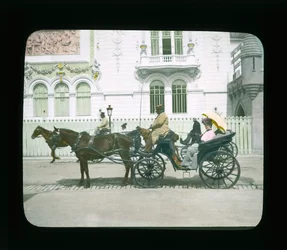 Paris-udstilling: Palace of Decorative Arts, Paris, Frankrig, 1900 (lanternerutsjebane)