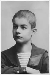 Portræt af Aleksandar Obrenovic, konge af Serbien, 1889