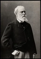 Portræt af Alexandre Cabanel (1823-1889), fransk maler.