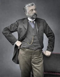 Portræt af Gustave Eiffel
