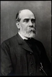 Portræt af Hector Malot (1830-1907), fransk forfatter.