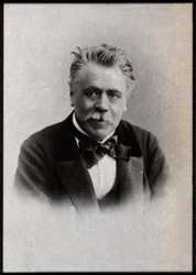 Portræt af Henri Francois Becque (1837-1899), fransk dramatiker.