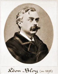 Portræt af Léon Bloy (1846 - 1917), fransk forfatter. 1895