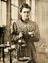 Portræt af Marie Curie c.1901