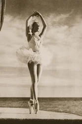 Rosella Hightower in Swan Lake, fra Grand Ballet de Monte-Carlo, 1949 (fotogravure)