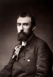 Kunstneren Henri Lerolle portrætteret i anledning af Salonen i Paris i 1885