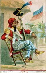 En haitisk soldat, 1879
