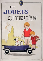 Annonce for Citroen Toys, 1922