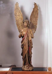 Angel, 1260-70, fra Saudemont-kirken (forgyldt træ)