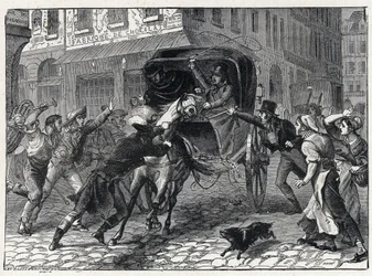 Arrestationen af Georges Cadoudal (1771-1804), en chouanleder under krigene i Vendée, 9. marts