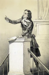 Barrère - i ""Historical Gallery of the French Revolution"" af Albert Maurin