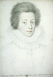Bernard de Nogaret de La Vallette (1592-1661) hertug af Epernon (blyant på papir)