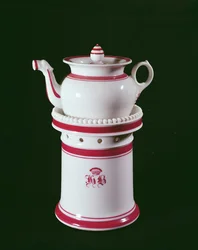 Cafetier tilhørende Honore de Balzac (1799-1850) (porcelæn)