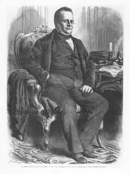 Camillo Benso, greve af Cavour (gravering)
