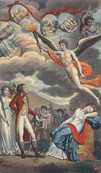 Tegneserie af statskuppet den 18. Brumaire, 9. november 1799