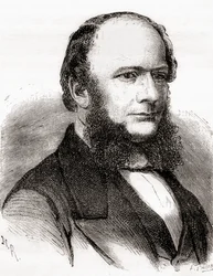 Charles William Siemens, fra The Wonders of Science, udgivet ca. 1870 (gravering)