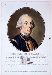 Charles de Folard, fra Portraits of Great Men, Illustrious Women, and Memorable Subjects of France, udgivet 1787-92
