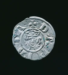 Mønt af Johannes af Brienne (ca. 1170-1237)