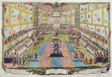 Ludvig 16.s kroning i Reims Domkirke den 11. juni 1775