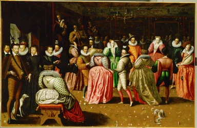Hofbal i Palais du Louvre i anledning af Anne, Duc de Joyeuse