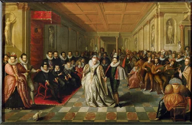 Hofbal i Palais du Louvre i anledning af Anne, Duc de Joyeuse