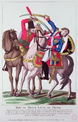 Prins Louis af Preussens død den 10. oktober 1806