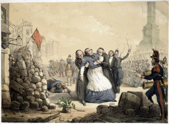 Denis Affre, ærkebiskop af Paris, martyr (25. juni 1848)