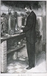 Dr. Pierre Emile Roux (1853-1933) fra La Revue Illustre, 1. oktober 1894