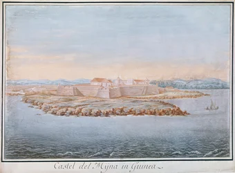 Elmina Castle, Guinea (wc på papir)
