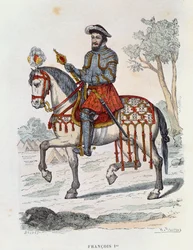 Ridesportræt af Francois I