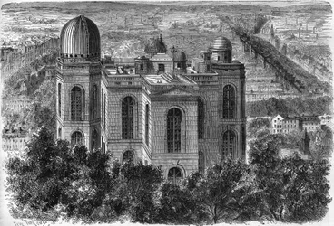Udvendig udsigt over Paris Observatorium