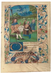 F. 37 Bebudelse til Hyrderne, c. 1480