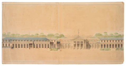 Facade af Chateau de Neuilly