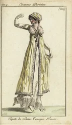 Moderigtig kvinde danser ved et bal