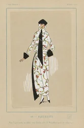 Fleurette, værtshus. 1922 stencil print.
